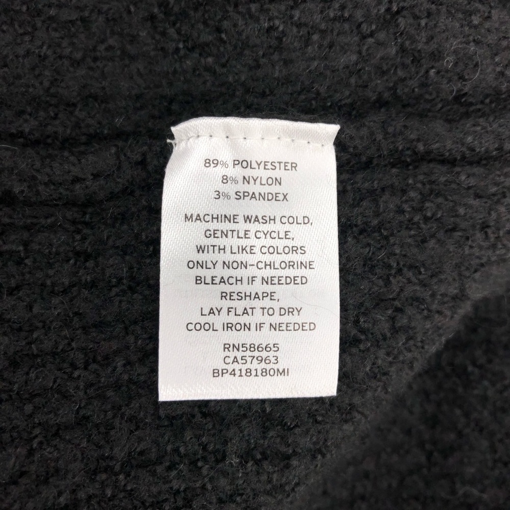 BP. Black Knit Turtleneck Sweater, NWT, Size XL - Picture 7 of 8